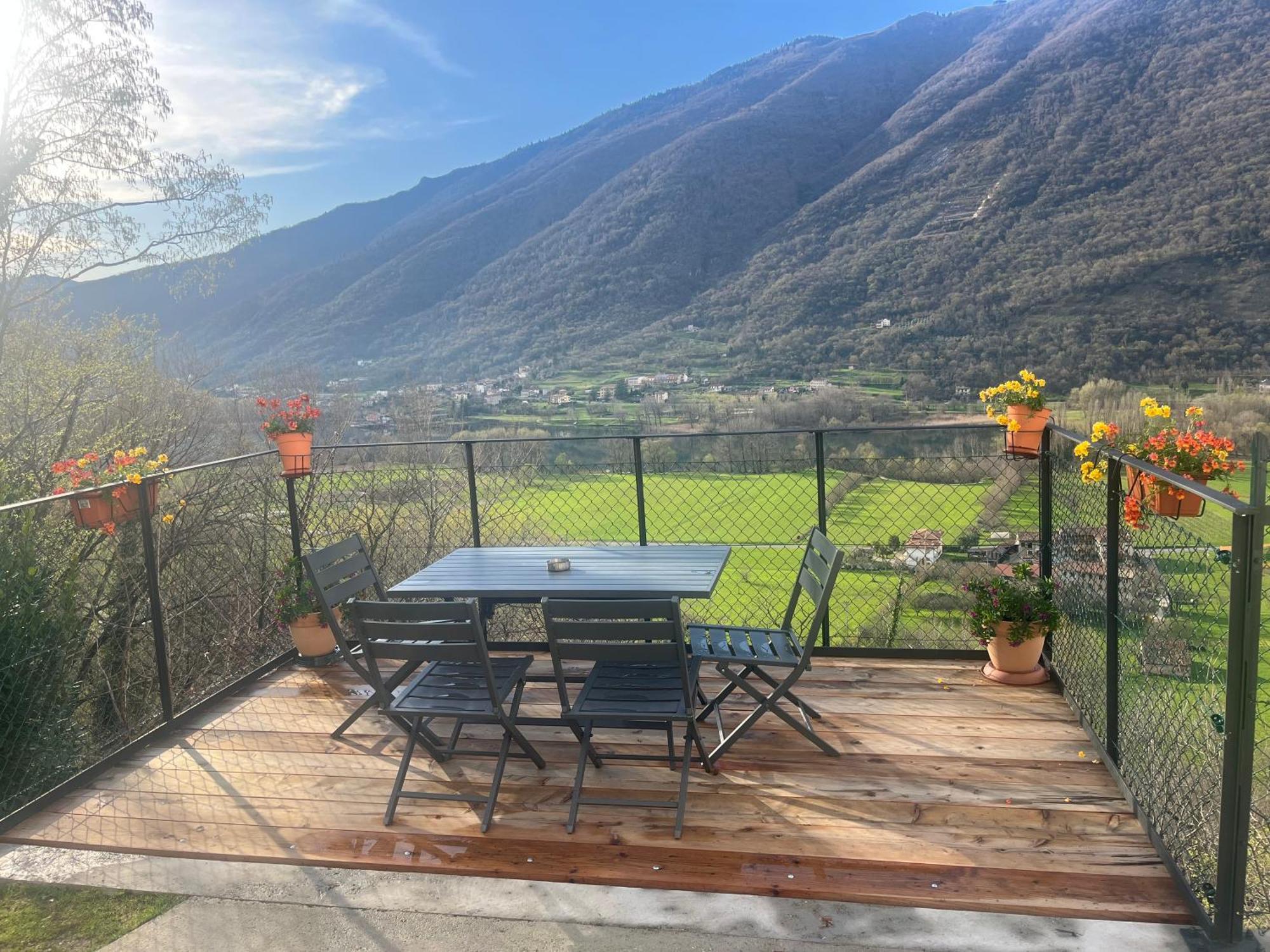 Villa Altravista Tarzo à Revine Lago Extérieur photo